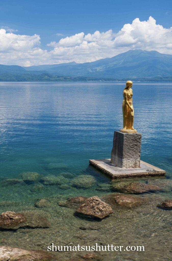 田沢湖　たつこ像