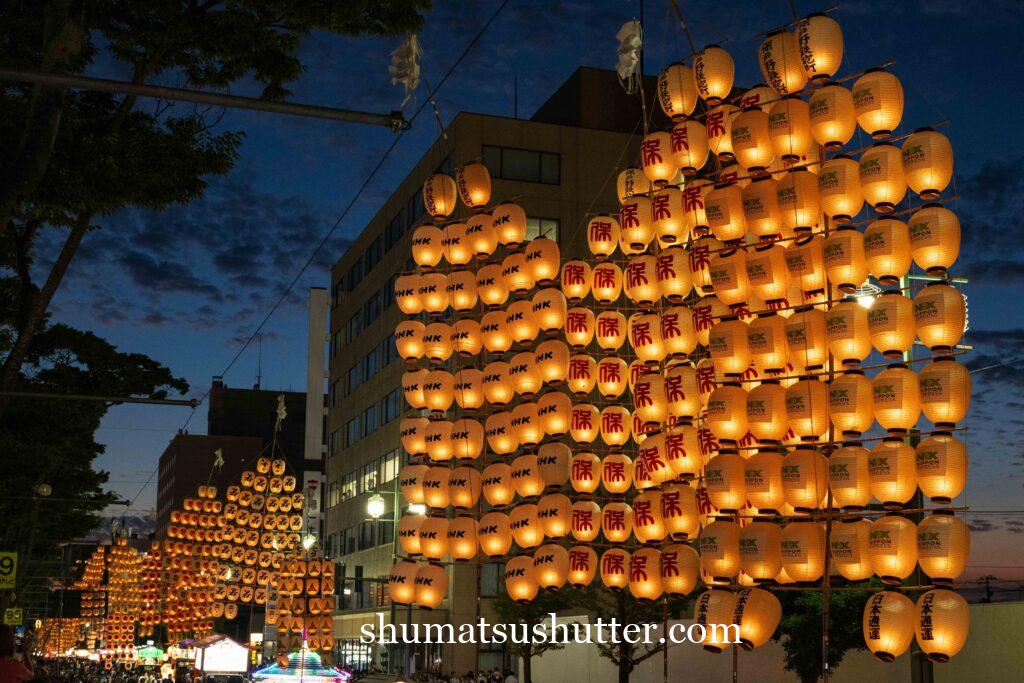 秋田竿燈祭