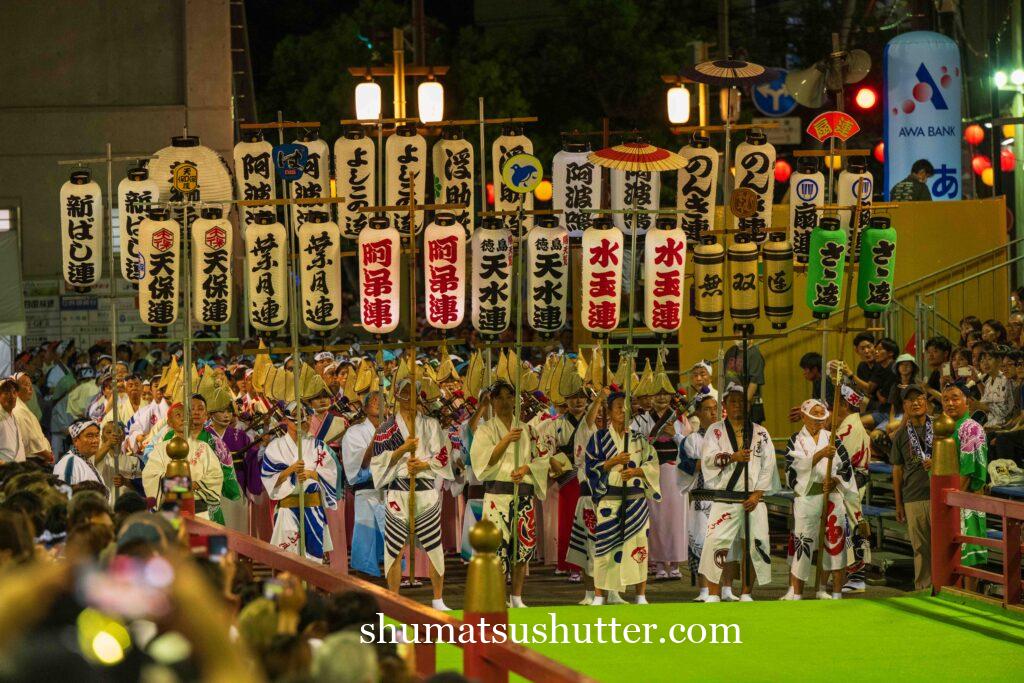 徳島の阿波踊り